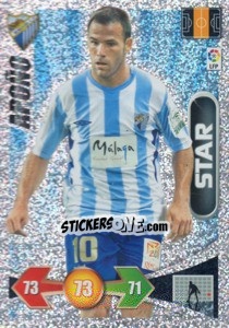 Sticker Apono (S) - Liga BBVA 2009-2010. Adrenalyn XL n. 154 - Panini