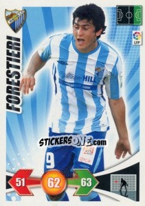 Figurina Forestieri - Liga BBVA 2009-2010. Adrenalyn XL - Panini