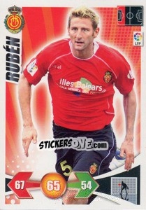 Cromo Ruben - Liga BBVA 2009-2010. Adrenalyn XL - Panini