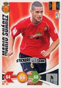Sticker Mario Suarez - Liga BBVA 2009-2010. Adrenalyn XL n. 170 - Panini