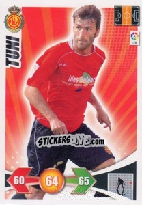 Figurina Tuni - Liga BBVA 2009-2010. Adrenalyn XL - Panini