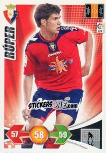 Sticker Ruper - Liga BBVA 2009-2010. Adrenalyn XL n. 190 - Panini
