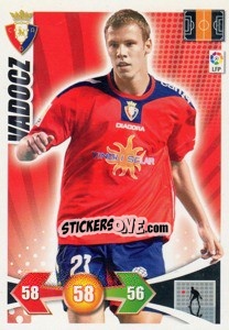 Sticker Vadocz - Liga BBVA 2009-2010. Adrenalyn XL n. 191 - Panini