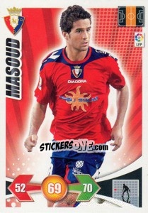 Figurina Masoud - Liga BBVA 2009-2010. Adrenalyn XL - Panini