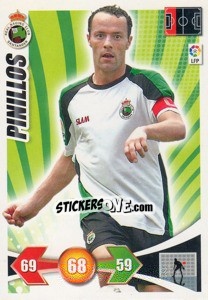 Sticker Pinillos - Liga BBVA 2009-2010. Adrenalyn XL - Panini
