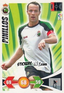 Sticker Pinillos - Liga BBVA 2009-2010. Adrenalyn XL n. 200 - Panini