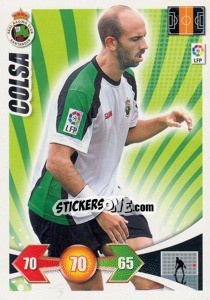 Sticker Colsa - Liga BBVA 2009-2010. Adrenalyn XL n. 207 - Panini