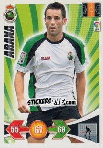 Sticker Arana - Liga BBVA 2009-2010. Adrenalyn XL n. 209 - Panini