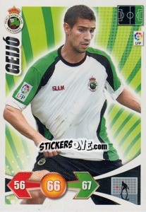 Sticker Geijo - Liga BBVA 2009-2010. Adrenalyn XL n. 215 - Panini