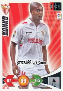 Sticker Konko - Liga BBVA 2009-2010. Adrenalyn XL n. 219 - Panini