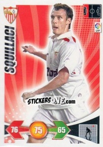 Sticker Squillaci - Liga BBVA 2009-2010. Adrenalyn XL - Panini