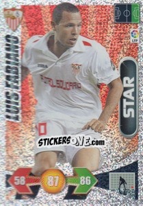 Sticker Luis Fabiano (S) - Liga BBVA 2009-2010. Adrenalyn XL n. 232 - Panini