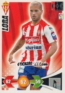 Sticker Lora - Liga BBVA 2009-2010. Adrenalyn XL n. 236 - Panini