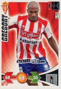 Sticker Gregory - Liga BBVA 2009-2010. Adrenalyn XL n. 239 - Panini