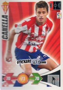 Sticker Canella - Liga BBVA 2009-2010. Adrenalyn XL n. 241 - Panini