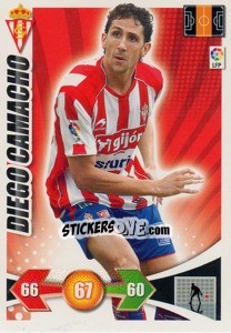 Sticker Diego Camacho - Liga BBVA 2009-2010. Adrenalyn XL n. 243 - Panini
