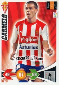 Sticker Carmelo - Liga BBVA 2009-2010. Adrenalyn XL - Panini
