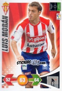 Figurina Luis Moran - Liga BBVA 2009-2010. Adrenalyn XL - Panini