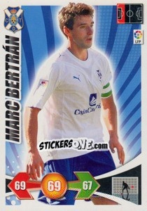 Sticker Marc Bertran - Liga BBVA 2009-2010. Adrenalyn XL n. 254 - Panini