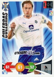 Sticker Culebras - Liga BBVA 2009-2010. Adrenalyn XL n. 255 - Panini