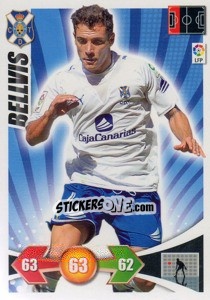 Sticker Bellvis - Liga BBVA 2009-2010. Adrenalyn XL n. 259 - Panini