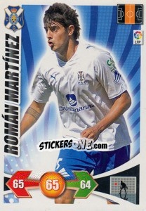 Figurina Roman Martinez - Liga BBVA 2009-2010. Adrenalyn XL - Panini