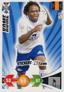 Sticker Kome - Liga BBVA 2009-2010. Adrenalyn XL n. 266 - Panini