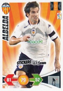 Sticker Albelda - Liga BBVA 2009-2010. Adrenalyn XL - Panini