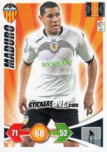 Sticker Maduro - Liga BBVA 2009-2010. Adrenalyn XL - Panini