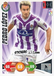 Cromo Pedro Lopez - Liga BBVA 2009-2010. Adrenalyn XL - Panini