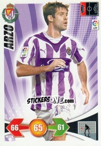 Sticker Arzo - Liga BBVA 2009-2010. Adrenalyn XL n. 291 - Panini