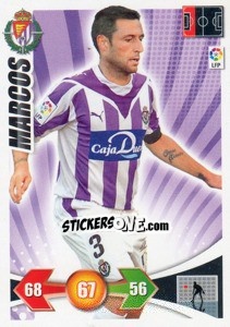 Sticker Marcos - Liga BBVA 2009-2010. Adrenalyn XL n. 294 - Panini