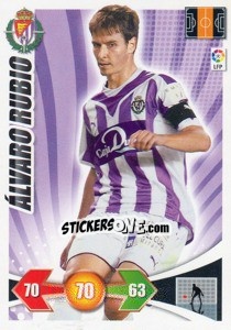 Cromo Alvaro Rubio - Liga BBVA 2009-2010. Adrenalyn XL - Panini