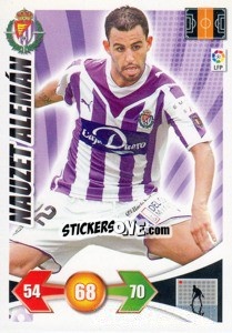 Sticker Nauzet Aleman - Liga BBVA 2009-2010. Adrenalyn XL n. 298 - Panini