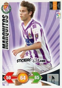 Sticker Marquitos - Liga BBVA 2009-2010. Adrenalyn XL n. 300 - Panini