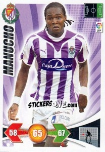 Figurina Manucho - Liga BBVA 2009-2010. Adrenalyn XL - Panini