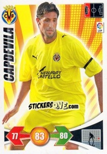 Sticker Capdevila - Liga BBVA 2009-2010. Adrenalyn XL - Panini
