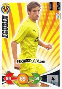Sticker Eguren - Liga BBVA 2009-2010. Adrenalyn XL - Panini