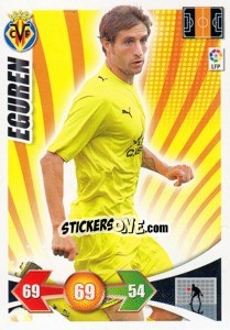 Sticker Eguren - Liga BBVA 2009-2010. Adrenalyn XL n. 314 - Panini