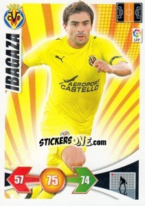 Sticker Ibagaza - Liga BBVA 2009-2010. Adrenalyn XL n. 320 - Panini