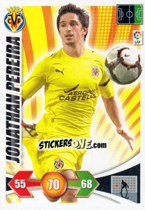 Sticker Jonathan Pereira - Liga BBVA 2009-2010. Adrenalyn XL - Panini