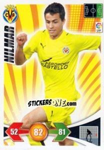 Sticker Nilmar - Liga BBVA 2009-2010. Adrenalyn XL n. 324 - Panini