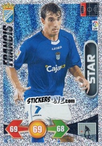 Sticker Francis (S) - Liga BBVA 2009-2010. Adrenalyn XL n. 326 - Panini