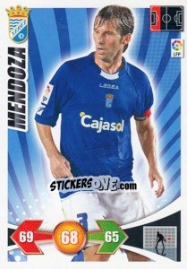 Sticker Mendoza - Liga BBVA 2009-2010. Adrenalyn XL n. 330 - Panini