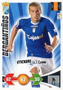 Sticker Bergantinos - Liga BBVA 2009-2010. Adrenalyn XL n. 332 - Panini