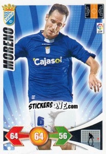 Figurina Moreno - Liga BBVA 2009-2010. Adrenalyn XL - Panini