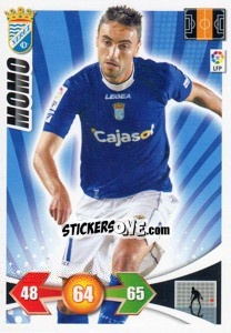 Sticker Momo - Liga BBVA 2009-2010. Adrenalyn XL n. 337 - Panini