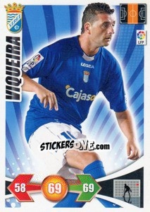 Sticker Viqueira - Liga BBVA 2009-2010. Adrenalyn XL n. 339 - Panini