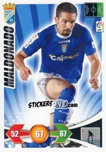 Figurina Maldonado - Liga BBVA 2009-2010. Adrenalyn XL - Panini