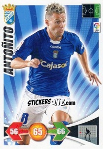 Sticker Antonito - Liga BBVA 2009-2010. Adrenalyn XL n. 341 - Panini